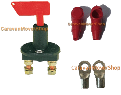 CaravanMoverShop Mainswitch complete with key protection caps and connector 0 12 kg