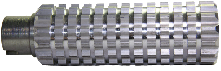 Enduro 96024 137mm x 55mm Roller aluminium 2 pieces
