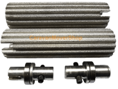 PowrMover   Roller  aluminium with coupling piece (2 pieces) (Used)
