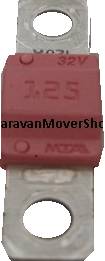 PowrMover 125A Battery Wiring Fusefor Evo Evo+ Q mover Man Q mover Auto