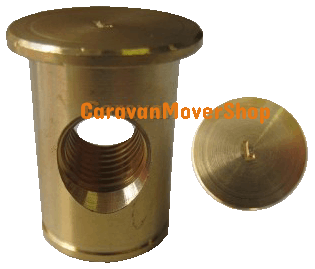 Reich 227 1119L Hex Shafts brass slider Left